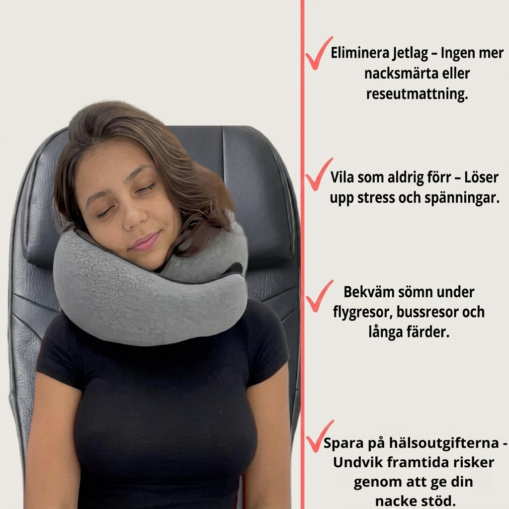 Ergonomisk Resekudde