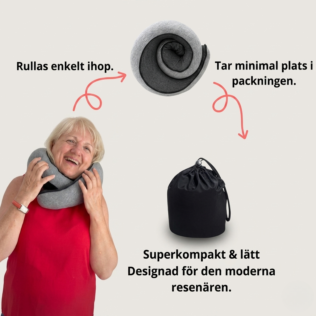 Ergonomisk Resekudde